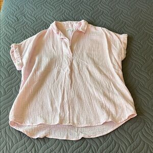 🏖️ beach lunch lounge Blush Pink Top